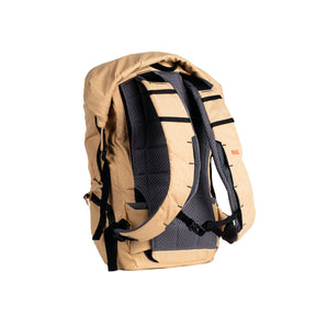 Back view of Tan Tahquitz 2.0 pack with shoulder straps