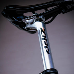 Hero image featuring the seat of the BSC Ti road bike