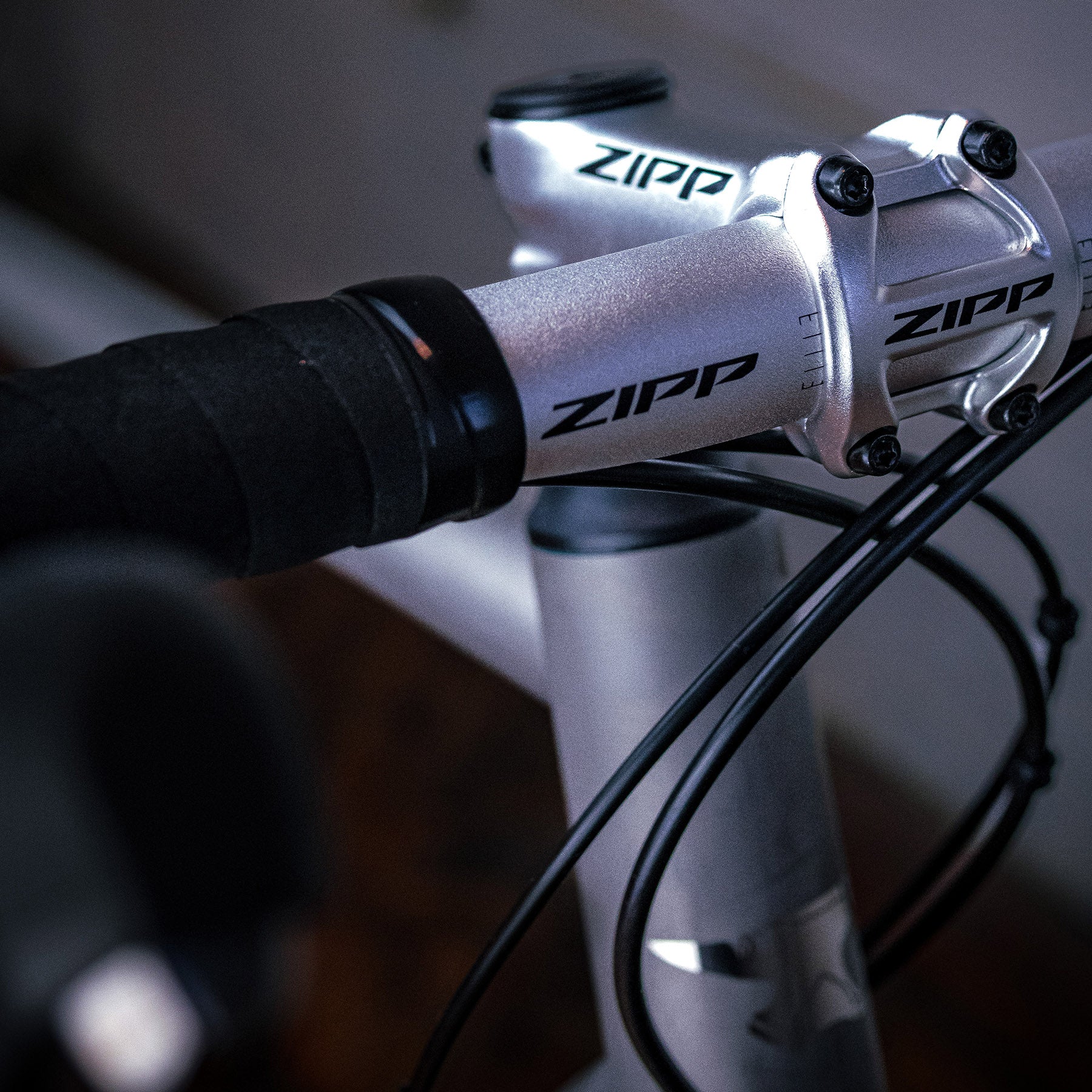 Hero image featuring the front of the handlebars on the BSC Ti road bike