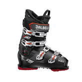 Hero image of DS MX 90 ski boot in black and red.