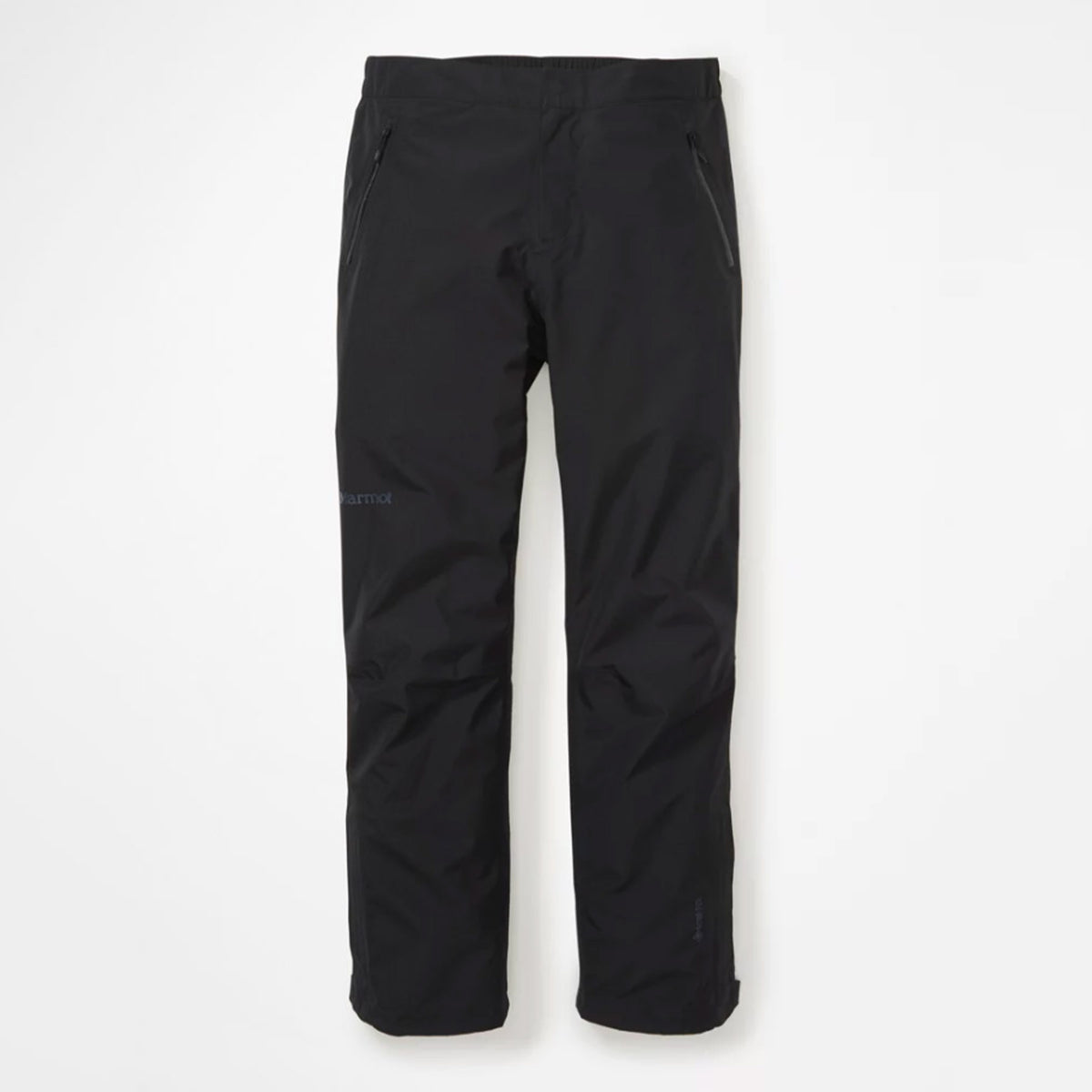 Hero image featuring the front of the Marmot Men's Minimalist Gore Tex Pant in black