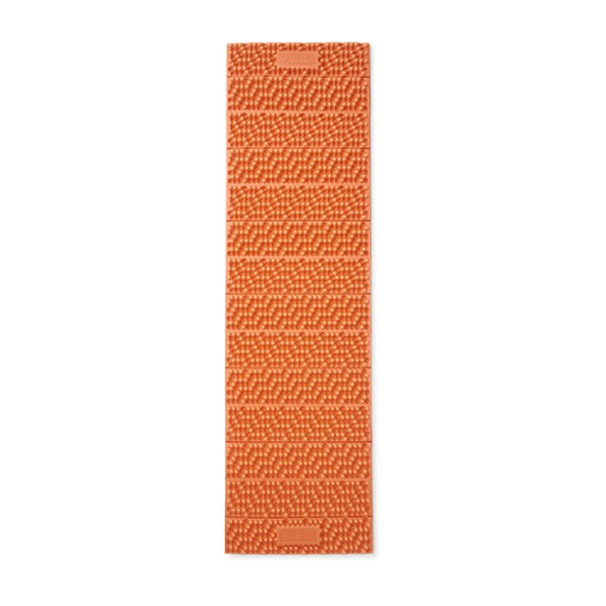 Hero image featuring the front of the Nemo Switchback Ultralight insulated sleeping pad in bright orange.