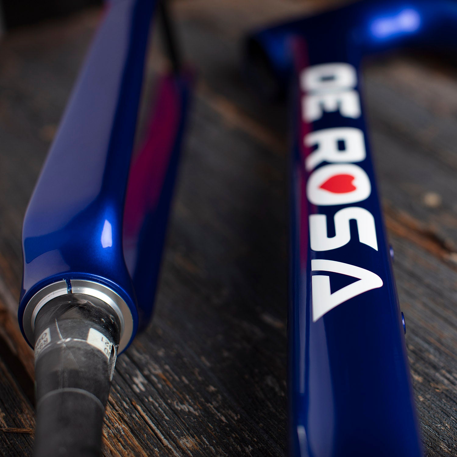 Profile image of the De Rosa 838 frameset in blue