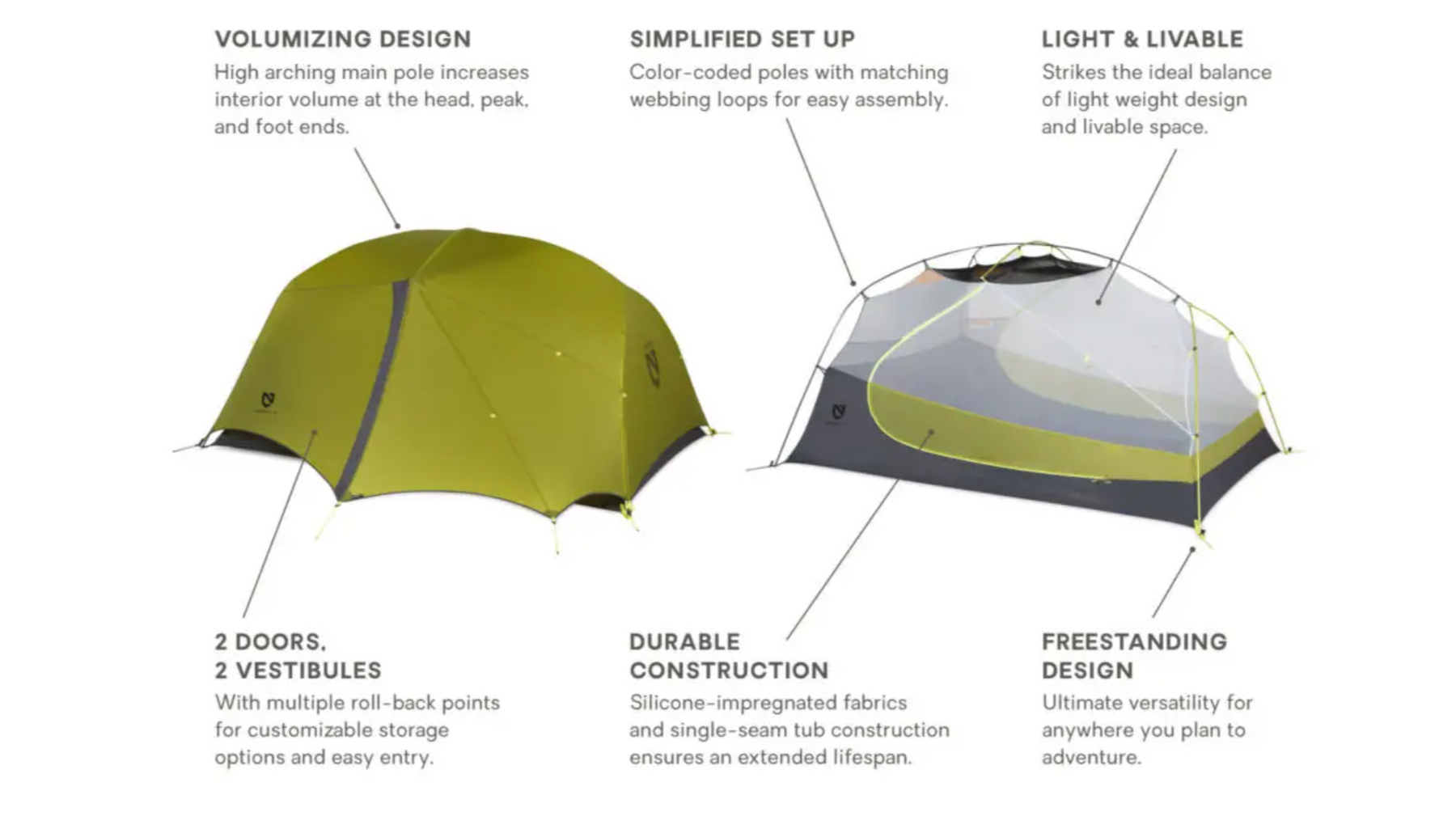 Dragonfly™ Ultralight Backpacking Tent