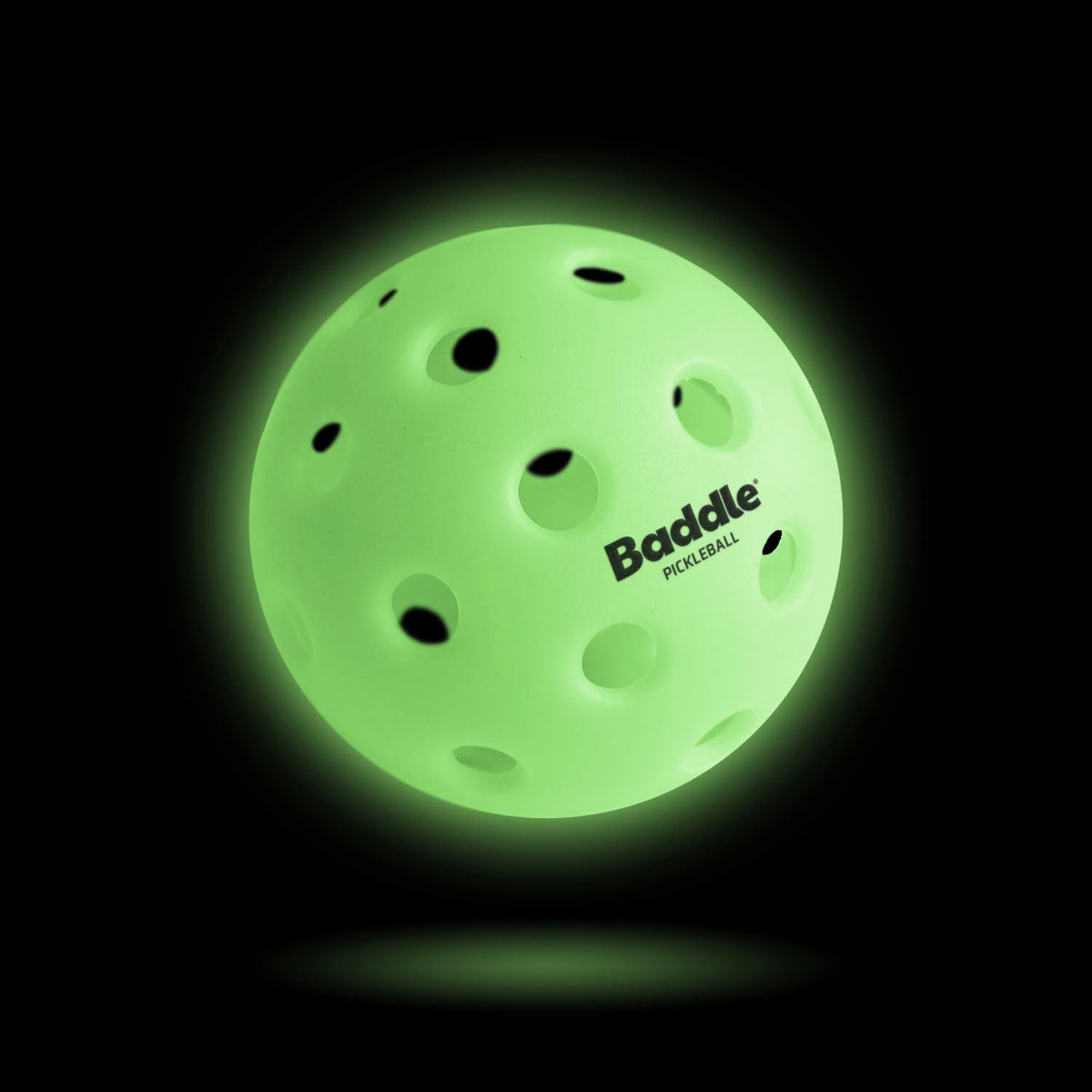 Baddle Glow in Dark 40 Hole Ball - 3 Pack